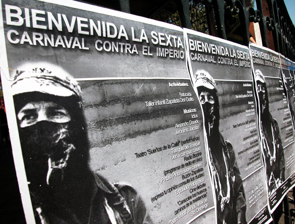 Solidarity with the EZLN in Coyoacan, Mexico » Bradley Allen