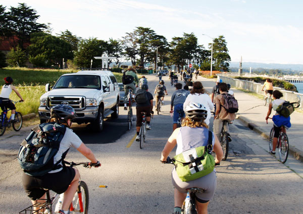 May Critical Mass in Santa Cruz and a Look Back Bradley Allen