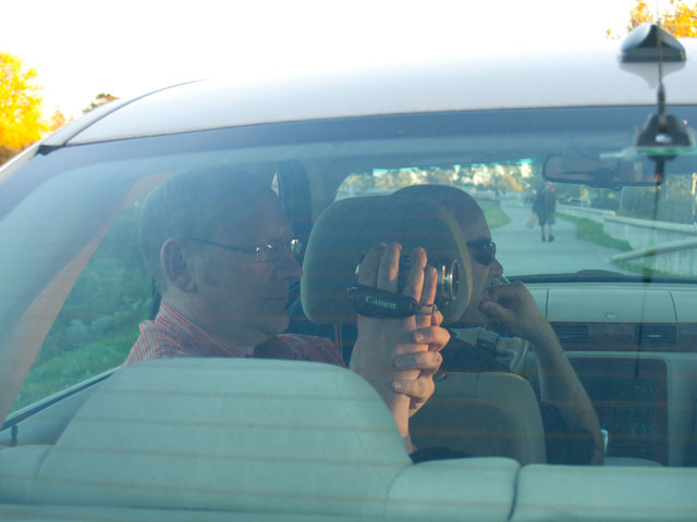 Plainclothes Police Film From Levee